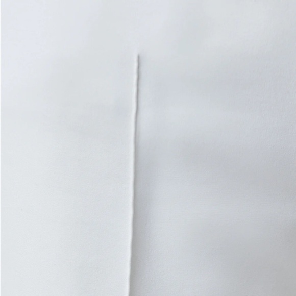 NWOT A-K-R-I-S Cotton Techno Stretch Pants MELISSA in off white - Picture 5 of 7